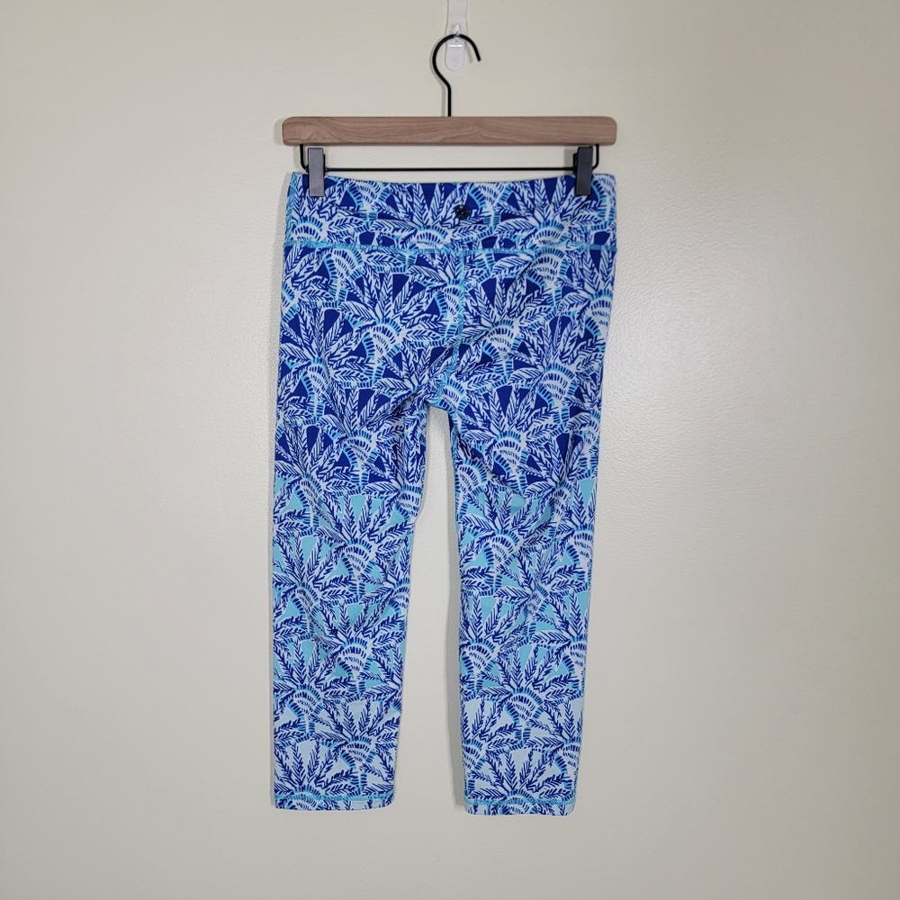 Lilly Pulitzer Cropped Luxletic Leggings Size Medium - Picture 4 of 6